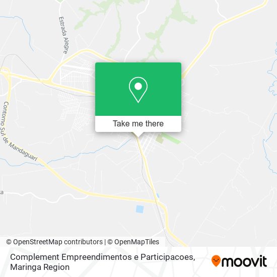 Complement Empreendimentos e Participacoes map