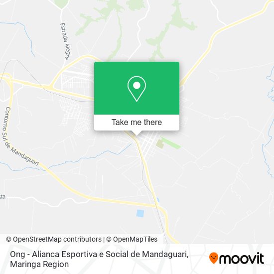 Mapa Ong - Alianca Esportiva e Social de Mandaguari