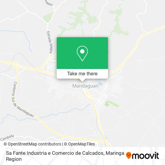 Sa Fante Industria e Comercio de Calcados map