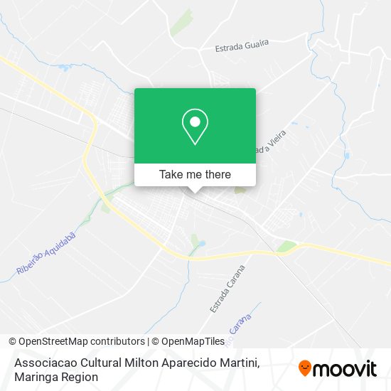 Associacao Cultural Milton Aparecido Martini map