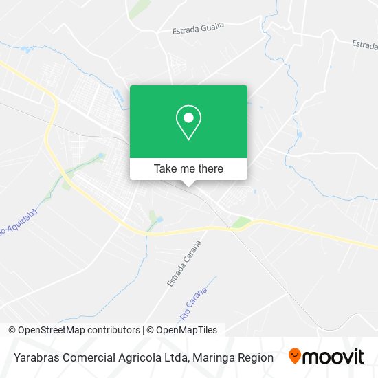 Yarabras Comercial Agricola Ltda map