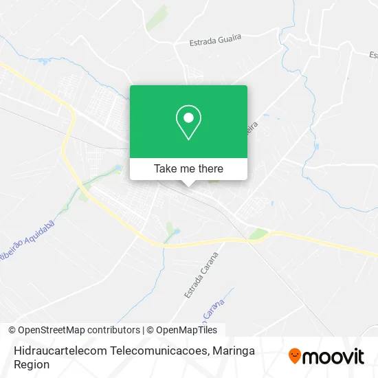 Hidraucartelecom Telecomunicacoes map