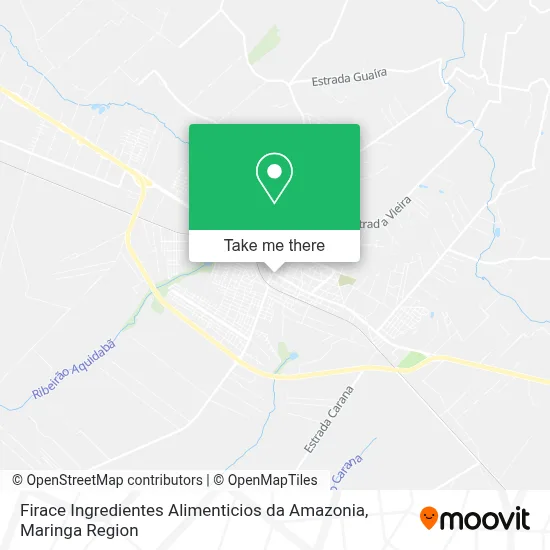 Firace Ingredientes Alimenticios da Amazonia map