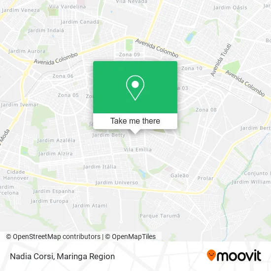 Nadia Corsi map