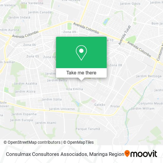 Consulmax Consultores Associados map