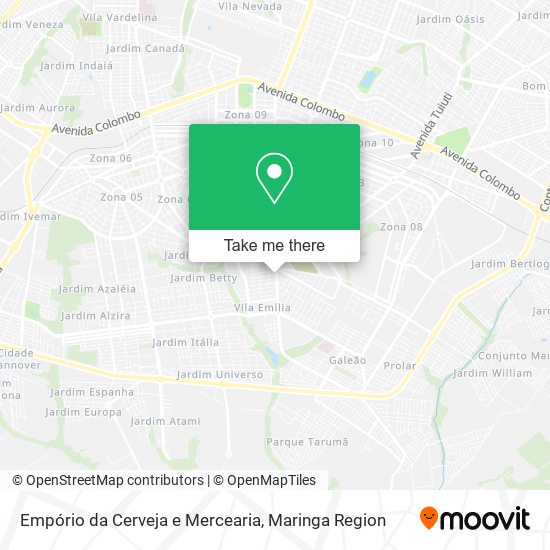 Empório da Cerveja e Mercearia map