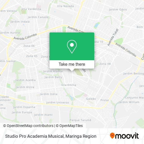 Mapa Studio Pro Academia Musical