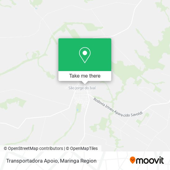 Transportadora Apoio map