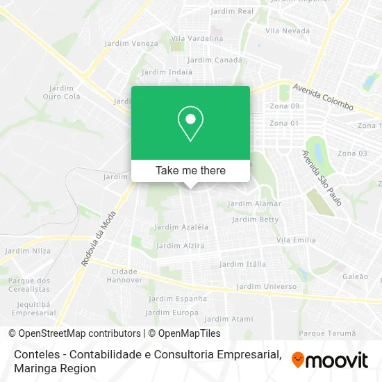 Conteles - Contabilidade e Consultoria Empresarial map