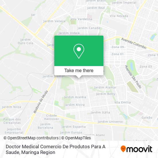 Mapa Doctor Medical Comercio De Produtos Para A Saude