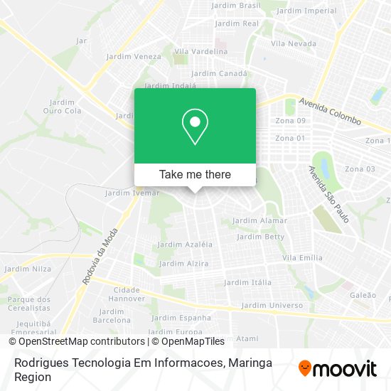 Mapa Rodrigues Tecnologia Em Informacoes