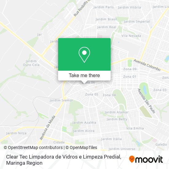 Clear Tec Limpadora de Vidros e Limpeza Predial map