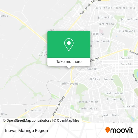 Inovar map