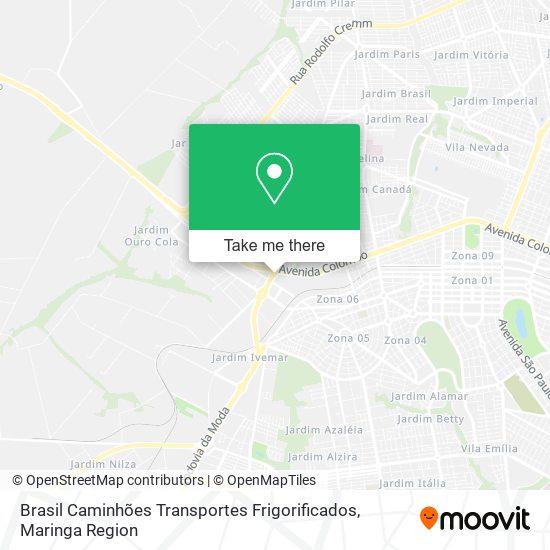 Mapa Brasil Caminhões Transportes Frigorificados