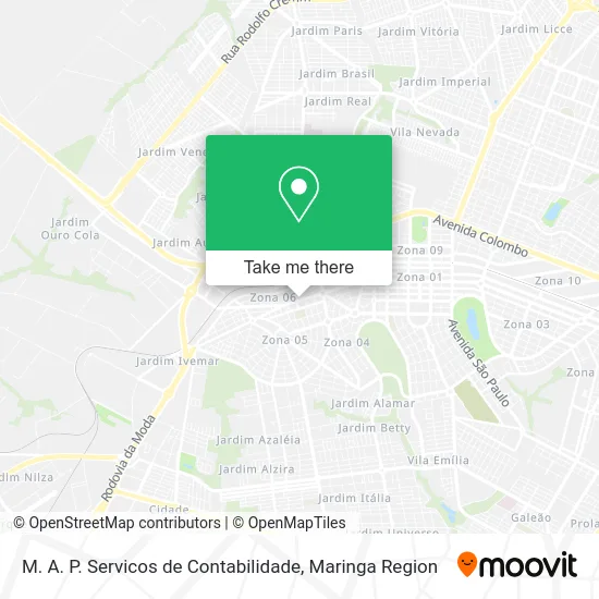 M. A. P. Servicos de Contabilidade map