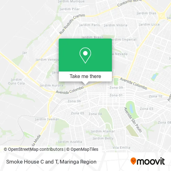 Smoke House C and T map
