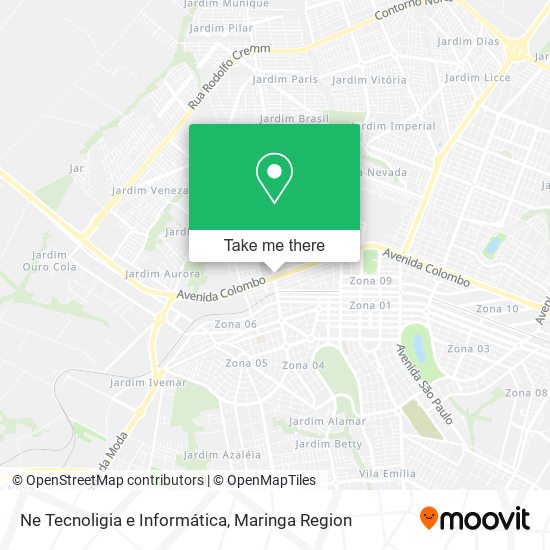 Mapa Ne Tecnoligia e Informática