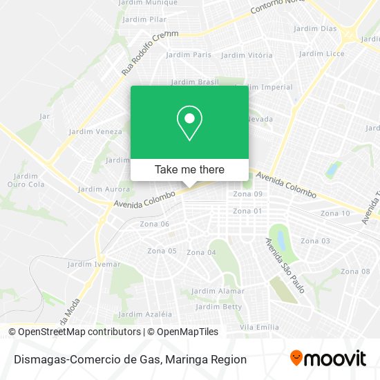 Mapa Dismagas-Comercio de Gas