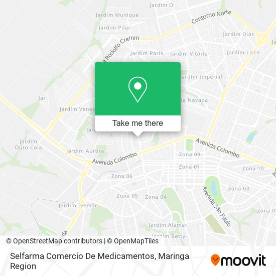 Mapa Selfarma Comercio De Medicamentos