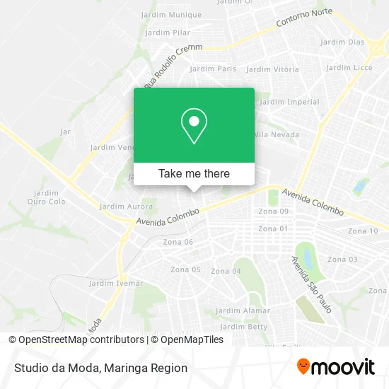 Studio da Moda map