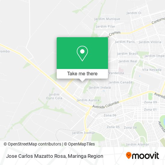 Jose Carlos Mazatto Rosa map