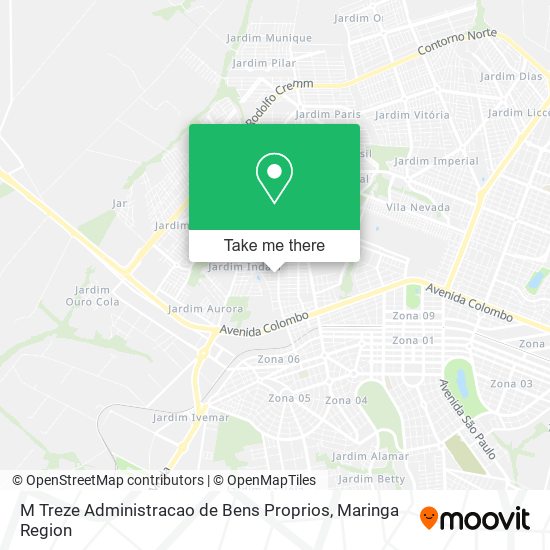 M Treze Administracao de Bens Proprios map