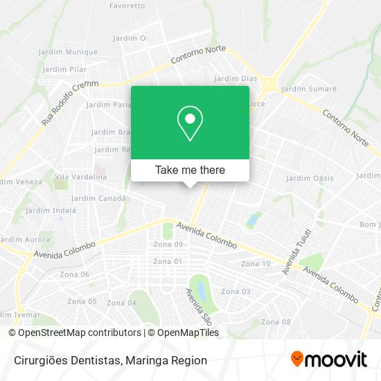 Cirurgiões Dentistas map