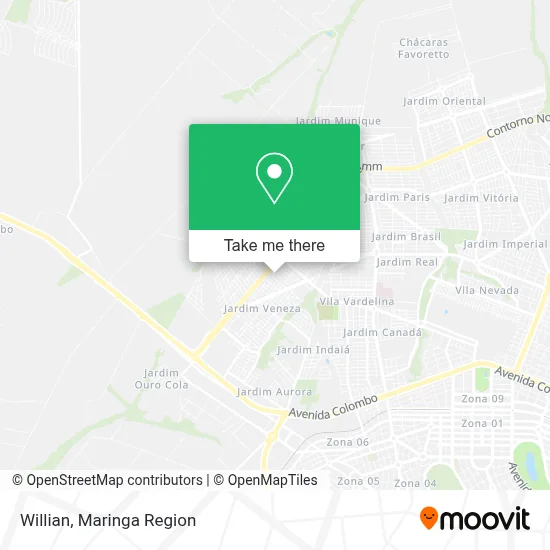 Willian map