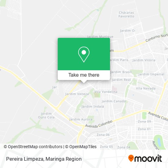 Pereira Limpeza map