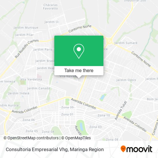 Consultoria Empresarial Vhg map