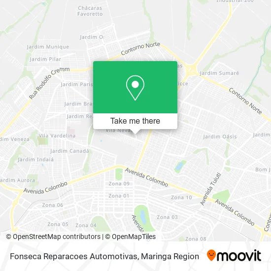 Fonseca Reparacoes Automotivas map