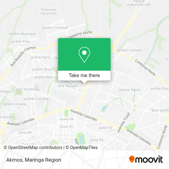 Akmos map