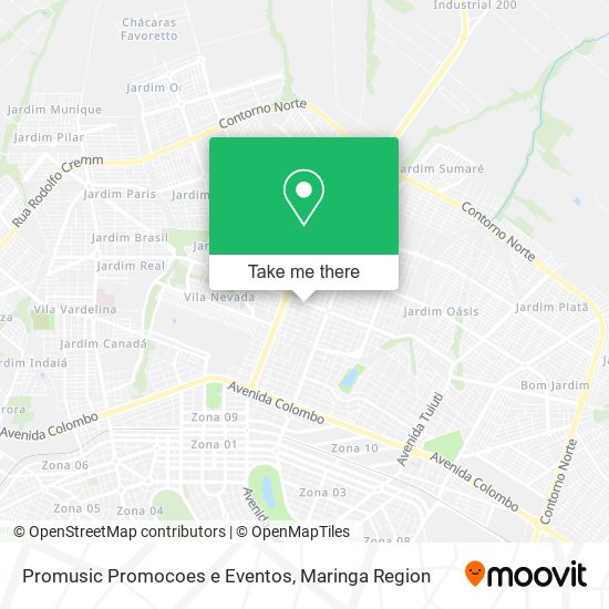 Promusic Promocoes e Eventos map