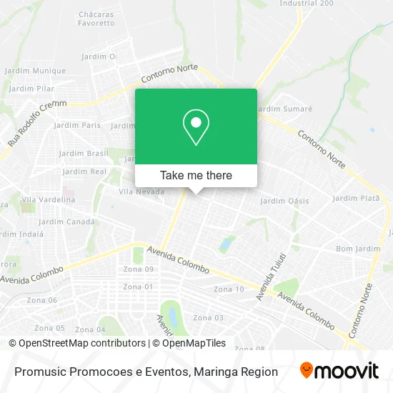 Promusic Promocoes e Eventos map