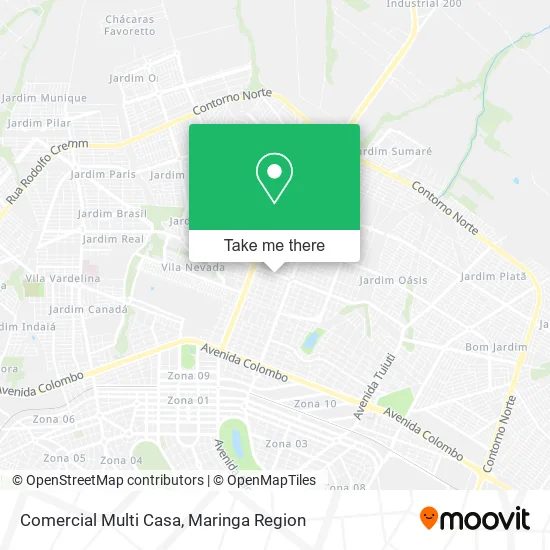 Comercial Multi Casa map