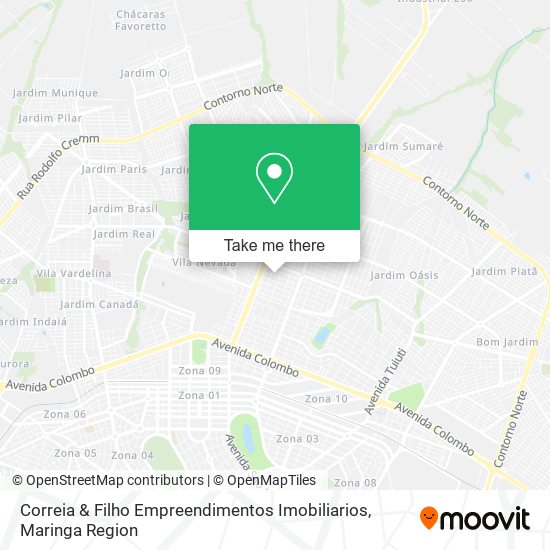 Correia & Filho Empreendimentos Imobiliarios map