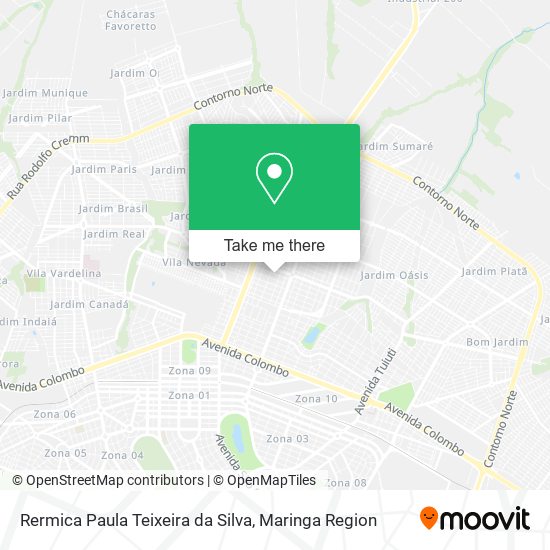 Rermica Paula Teixeira da Silva map