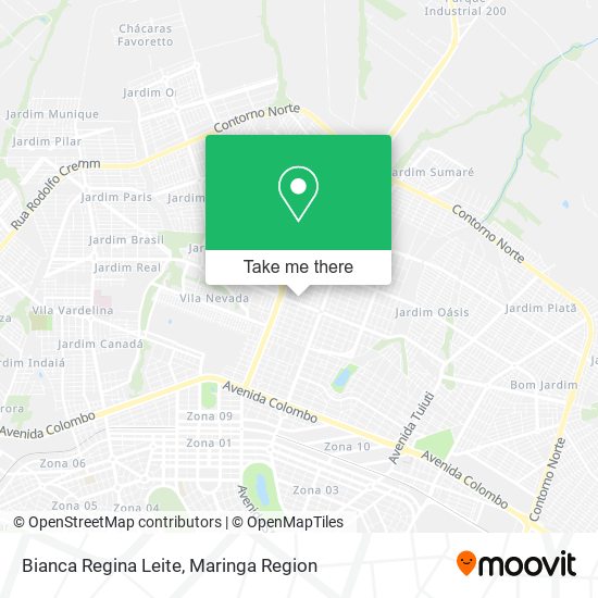 Bianca Regina Leite map