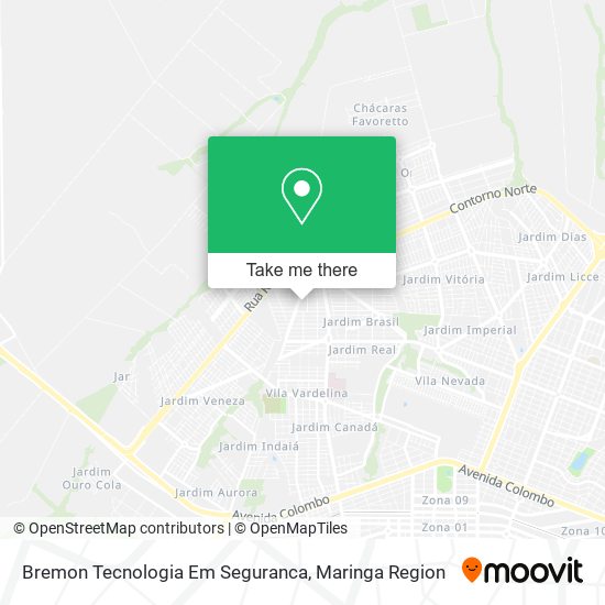 Mapa Bremon Tecnologia Em Seguranca