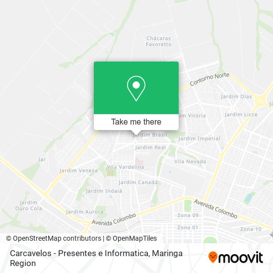 Mapa Carcavelos - Presentes e Informatica