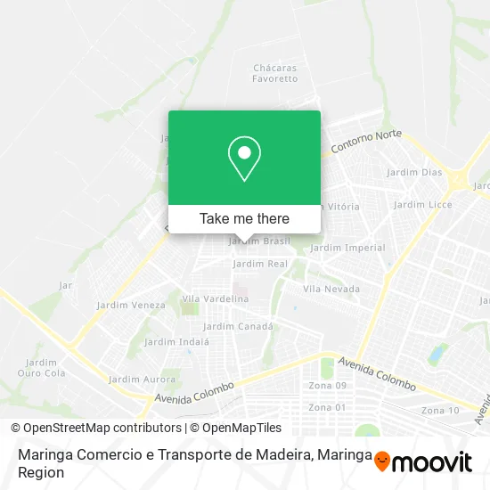 Maringa Comercio e Transporte de Madeira map