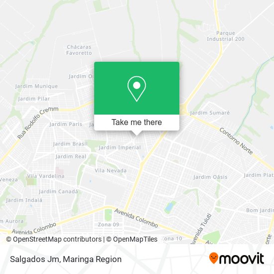 Salgados Jm map