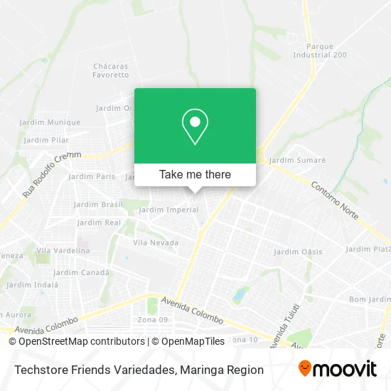 Techstore Friends Variedades map