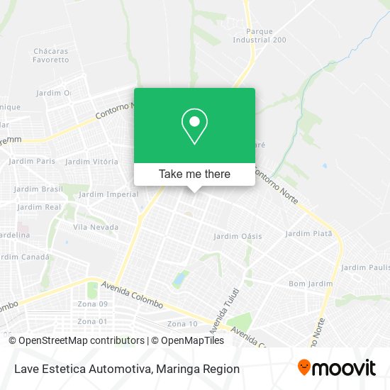 Mapa Lave Estetica Automotiva