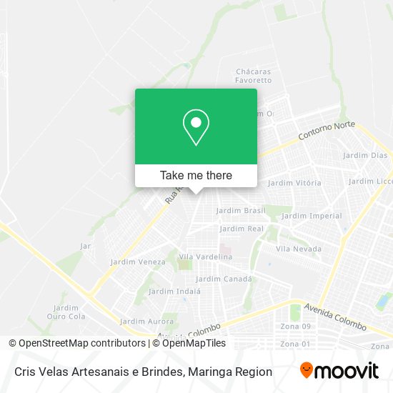 Cris Velas Artesanais e Brindes map