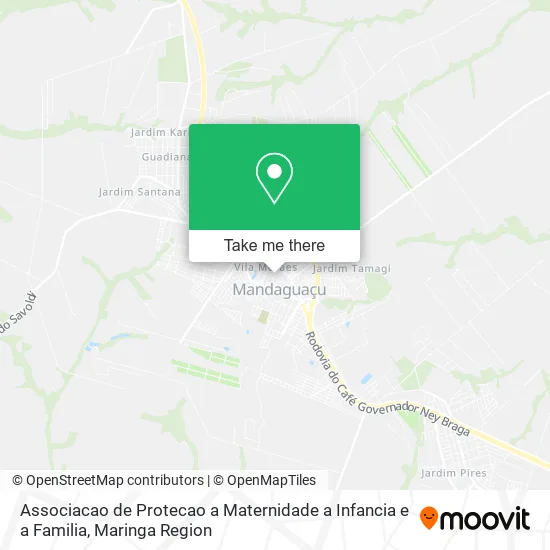 Associacao de Protecao a Maternidade a Infancia e a Familia map