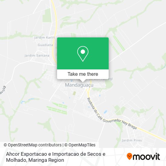 Ahcor Exportacao e Importacao de Secos e Molhado map