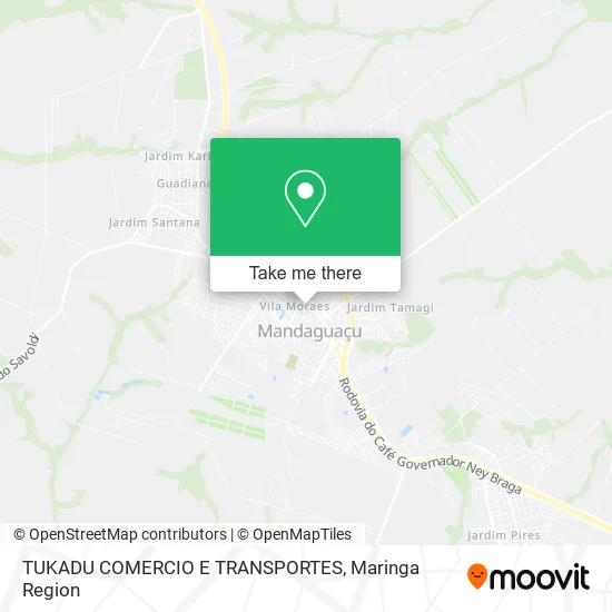 TUKADU COMERCIO E TRANSPORTES map