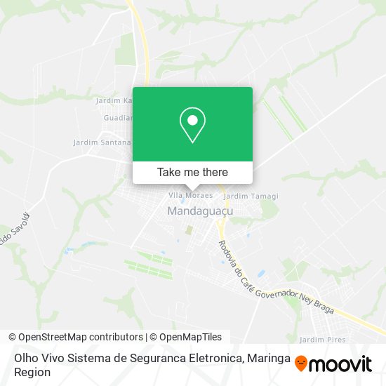 Olho Vivo Sistema de Seguranca Eletronica map