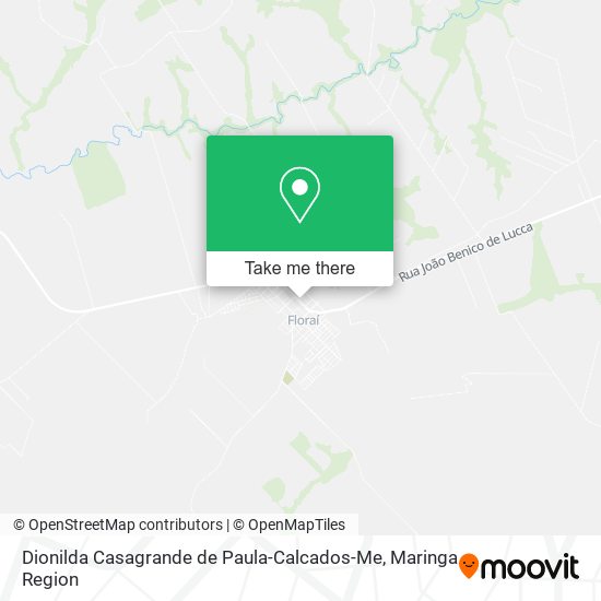 Dionilda Casagrande de Paula-Calcados-Me map